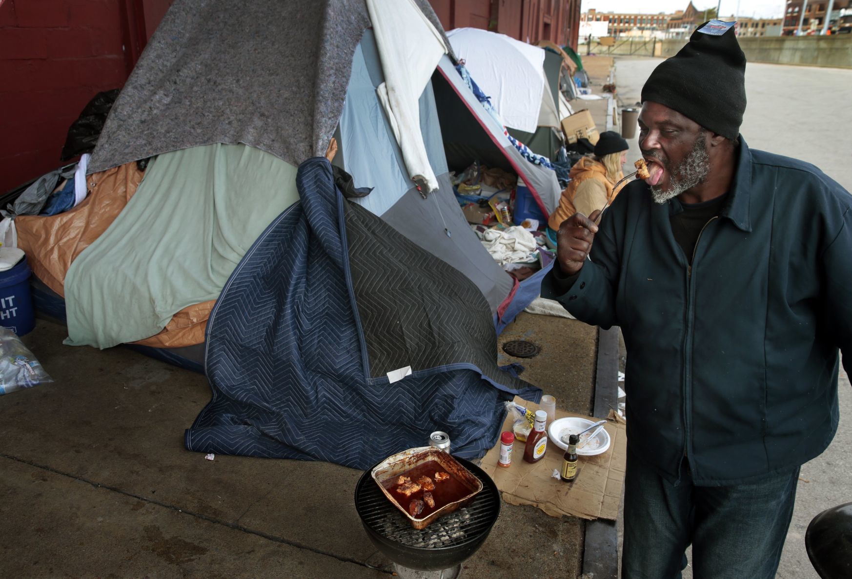 Some homeless in need of cleaning supplies while others unfamiliar with the coronavirus